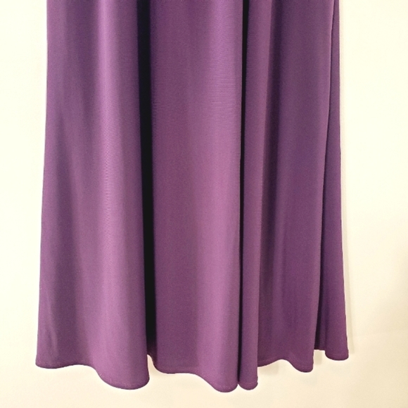 Morgan & CO ILLUSION PANEL CUTOUT A-LINE DRESS - Picture 10 of 12